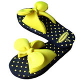 Big bow slippers