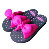 Big bow slippers