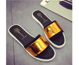 Glitter slippers