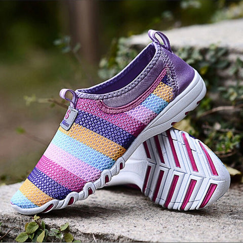 Rainbow sneakers