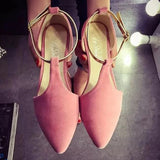 T-strap flats