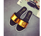 Glitter slippers