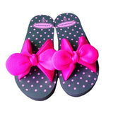 Big bow slippers