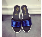 Glitter slippers