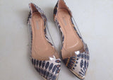Peacock Ballet flat