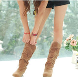 Mid-calf boots